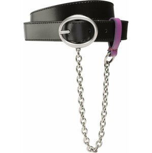 Dámský pásek Calvin Klein Jeans Round Classic Belt Chain 25mm K60K610360 BDS