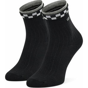 Dámské klasické ponožky Vans Dubedge VN0A5DPT6XT1 Blk/Gry Heather