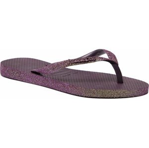 Žabky Havaianas Slim Sparkle II 41469372967 Aubergine