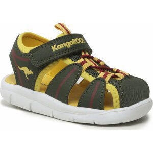 Sandály KangaRoos K-Grobi 02106 000 8504 Olive/Sun Yellow