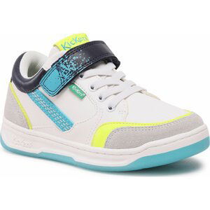 Sneakersy Kickers Kouic KI-928540-30 S Blanc Gris Fluo 32