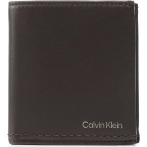 Malá pánská peněženka Calvin Klein Duo Stitch Trfold 6cc W/Coin K50K510324 GE7