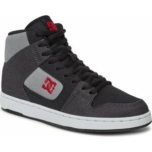 Sneakersy DC Manteca 4 Hi Zw ADYS100758 Black/Red/Grey XKRS
