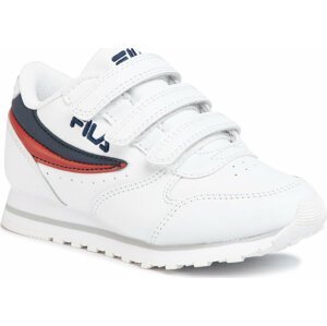 Sneakersy Fila Orbit Velcro Low Kids 1010785.98F White/Dress Blue
