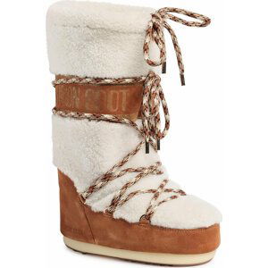 Sněhule Moon Boot Shearling 14026100001 Whisky/Off White