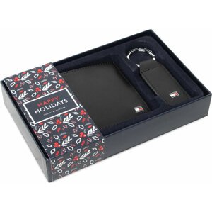 Dárková sada Tommy Hilfiger Gp Eton Cc And Coin Pckt Keyfob AM0AM07931 BDS