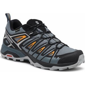 Trekingová obuv Salomon X Ultra Pioneer GORE-TEX L47196900 Stormy Weather/Black/Turmeric