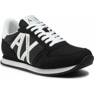 Sneakersy Armani Exchange XUX017 XCC68 K489 Black/White