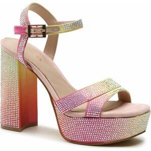 Sandály Guess Zeline FL6ZLE SAT03 PINK