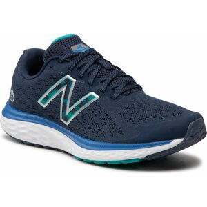 Boty New Balance M680RB7 Tmavomodrá