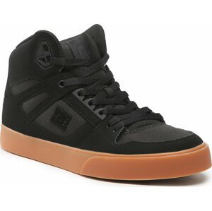 Sneakersy DC Pure High-Top Wc ADYS400043 Black/Gum(Bgm)