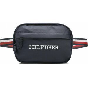 Ledvinka Tommy Hilfiger Corporate Hilfiger Bumbag AU0AU01728 Tmavomodrá