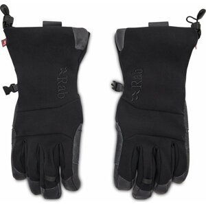 Pánské rukavice Rab Baltoro Glove QAH-66-BL-S Černá