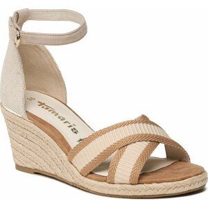 Espadrilky Tamaris 1-28343-20 Camel 310