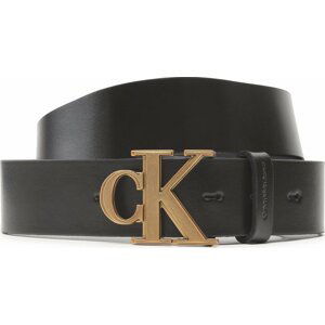 Pánský pásek Calvin Klein Jeans Mono Outline Lthr Belt35Mm K50K510780 BDS