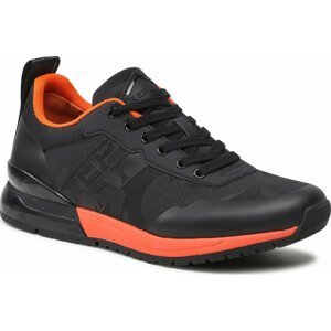 Sneakersy Replay Shoot Peaky GMS1C.000.C0028T Black Orange 0007