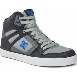 Sneakersy DC Pure Ht Wc ADYS400043 Black/Grey/Blue XKSB