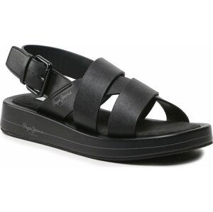 Sandály Pepe Jeans Summer Block PLS90578 Black 999