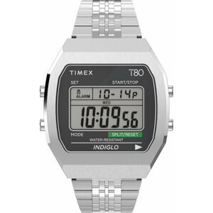 Hodinky Timex T80 TW2V74200 Silver