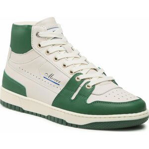 Sneakersy Mercer Amsterdam The Brooklyn High ME231014 White/Green 154