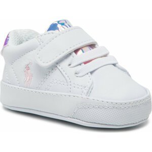 Sneakersy Polo Ralph Lauren Theron Iv Ps RL100654 White/Pink