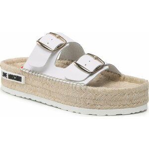 Espadrilky LOVE MOSCHINO JA28123G1GIA0100 Bianco