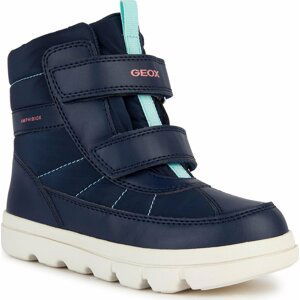 Sněhule Geox J Willaboom Girl B A J36HWD 0FU54 C4002 D Navy