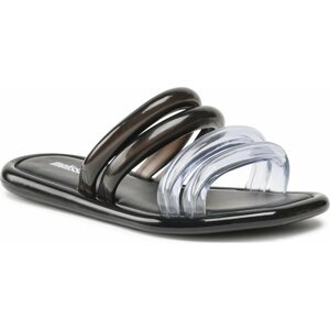 Nazouváky Melissa Airbubble Slide Ad 33747 Black/Clear AK986