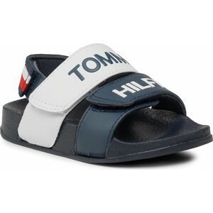 Sandály Tommy Hilfiger Logo Velcro Sandal T1B2-32925-1172 M Blue/White/Red Y004