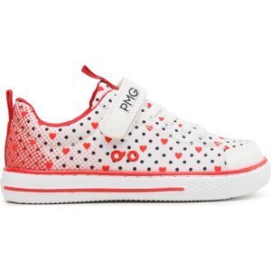 Sneakersy Primigi 3952000 S White/Red
