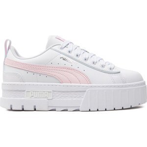 Sneakersy Puma Mayze Lth Piping Jr 396664-02 Puma White/Whisp Of Pink/Dewdrop