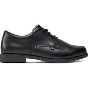 Polobotky Tommy Hilfiger Low Cut Lace Up Shoe T3B4-33174-1355 Black 999