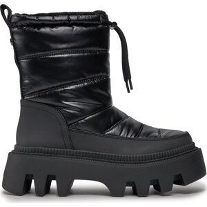 Polokozačky Buffalo Flora Puffer Boot 1622359 Black