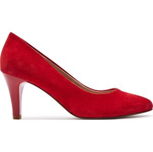 Lodičky Caprice 9-22405-42 Red Suede 524