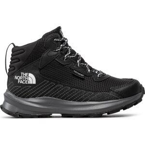 Trekingová obuv The North Face Fastpack Hiker Mid Wp NF0A7W5VKX71 Tnf Black/Tnf Black