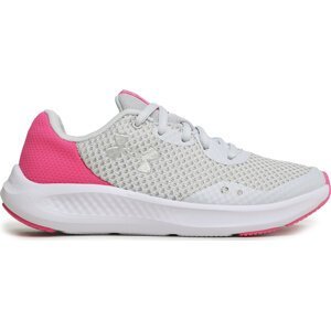 Boty Under Armour Ua Ggs Charged Pursuit 3 3025011-100 Gry/Pnk