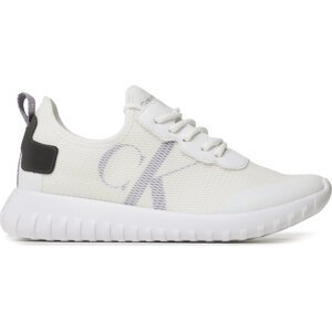 Sneakersy Calvin Klein Jeans Sporty Runner Eva Slipon Wn YW0YW00687 White/Lavender Aura 0K4