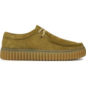 Polobotky Clarks Torhill Lo 26176215 Light Olive Sde