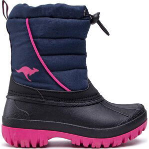 Sněhule KangaRoos K-Ben 18672 000 4204 S Dk Navy/Daisy Pink