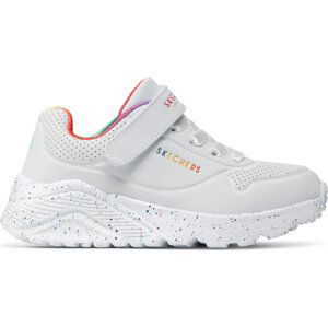 Sneakersy Skechers Uno Lite Rainbow Specks 310457L/WMLT Bílá