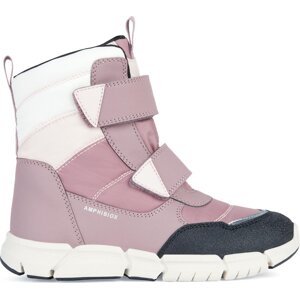 Sněhule Geox J Flexyper Girl B Ab J16APB 0FU50 C8007 S Dk Rose