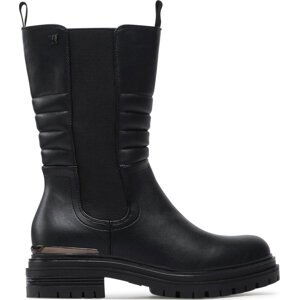 Polokozačky Wrangler Courtney Moto Chelsea WL22618A Black 062