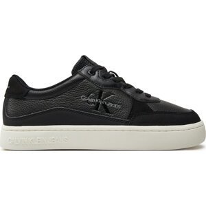 Sneakersy Calvin Klein Jeans Classic Cupsole Low Lth Ml YM0YM00885 Black/Bright White 0GK
