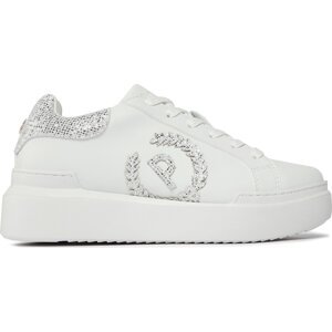 Sneakersy Pollini SA15184G1HXK110A Bianco/Argento