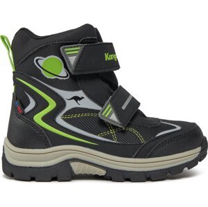 Sněhule KangaRoos K-Lawi V Ktx 18972 000 5008 Black/Lime