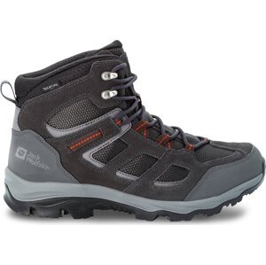 Trekingová obuv Jack Wolfskin Vojo 3 Texapore Mid M 4042462 Grey / Orange