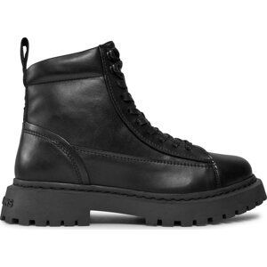 Kotníková obuv Tommy Jeans Tjm Lace Up Boot EM0EM01363 Black BDS