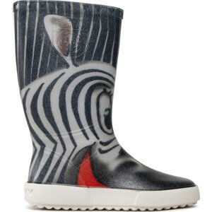 Holínky Boatilus Nautic Rain Boot VAR.126 Zebra Grey