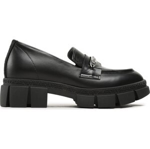 Loafersy KARL LAGERFELD KL43210 Black Lthr