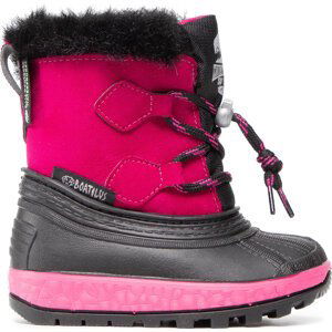 Sněhule Boatilus Kd Joggy Sint Leather Boot NJ16 VAR.21ZU Fuscia